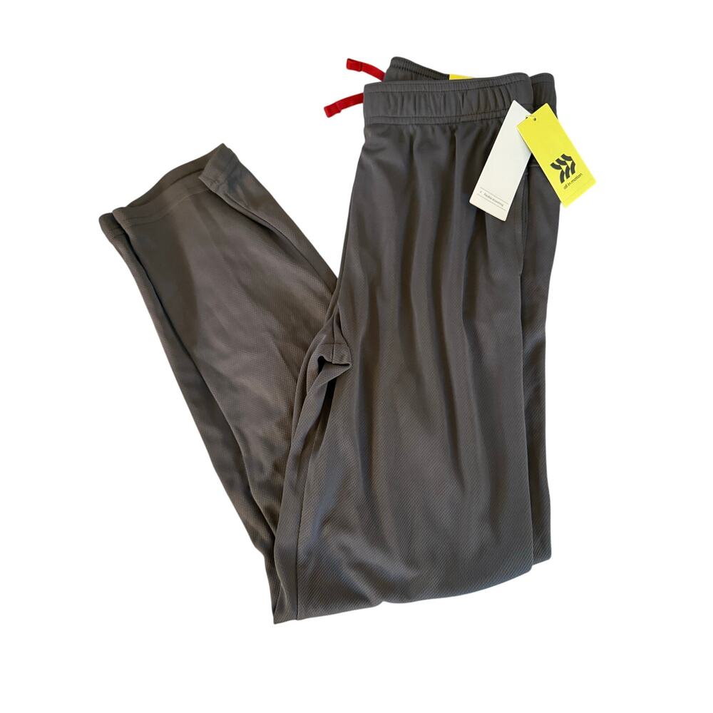 NEW All in Motion grey mesh pants size 12-14